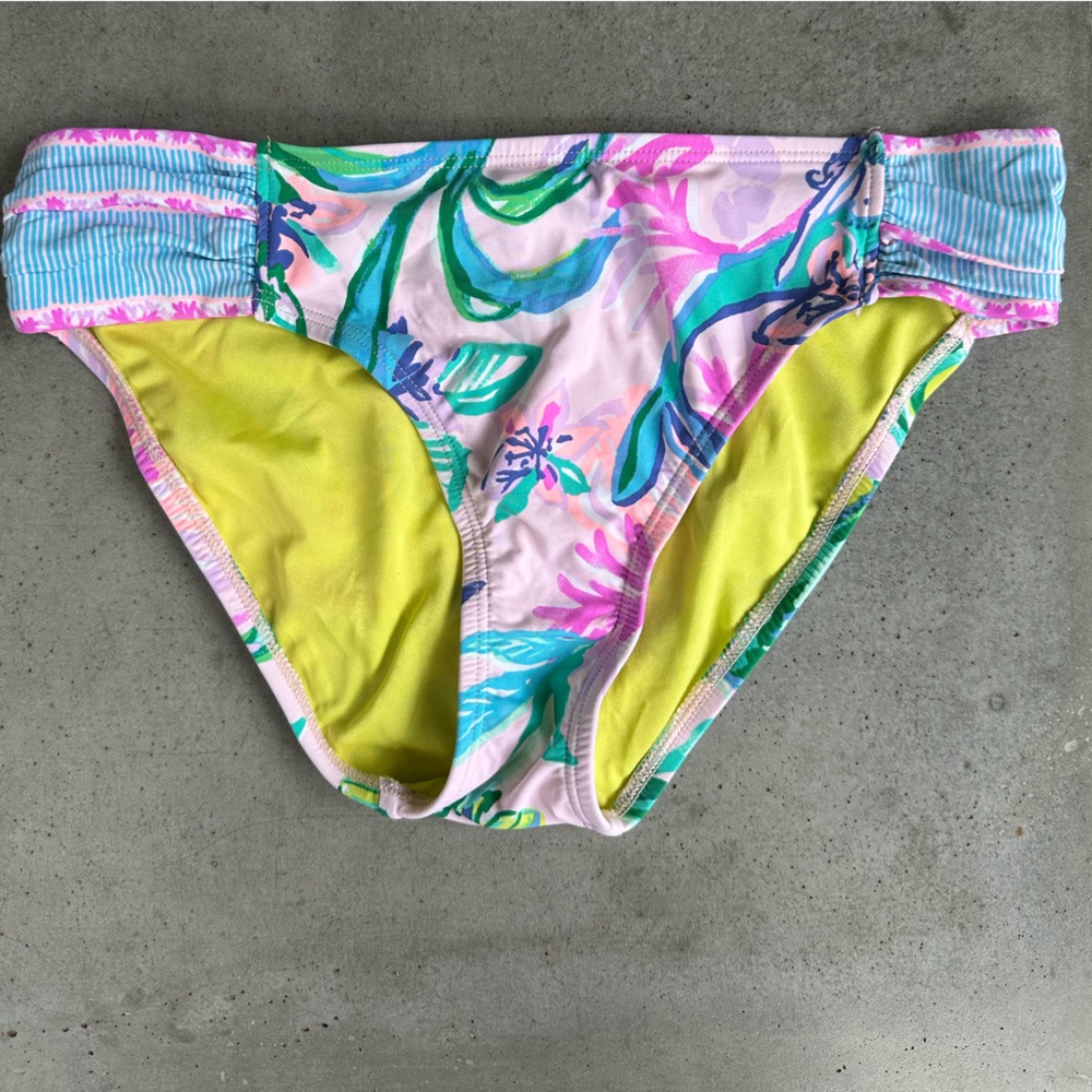 Lilly Pulitzer Bikini Bottom in Mermaid in the Shade Print